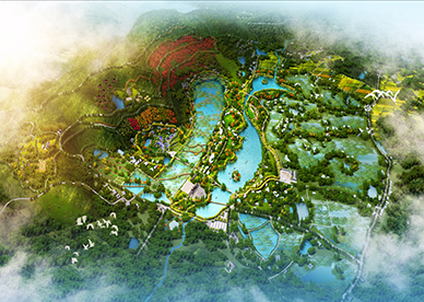 四川绵阳鹤林绿洲综合生态产业园区项目总体规划